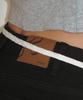 RONRON Frill Short Biker Pants Black