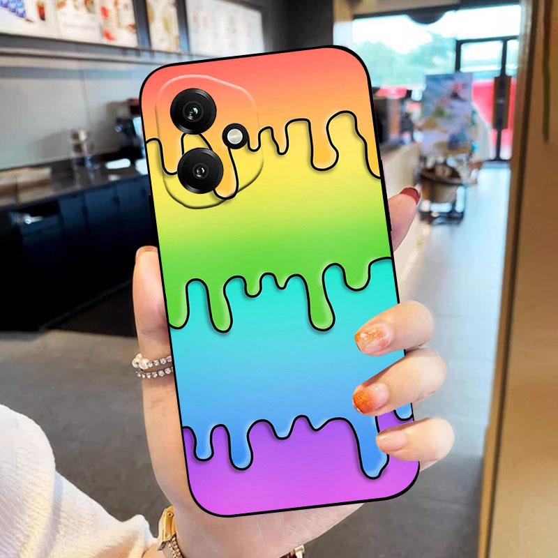 Soft Protective Case For Honor 400 5G Fundas Oil Painting Silicon Cover For Honor 400 Pro Phone Back Shell Honor400 Cartoon Capa