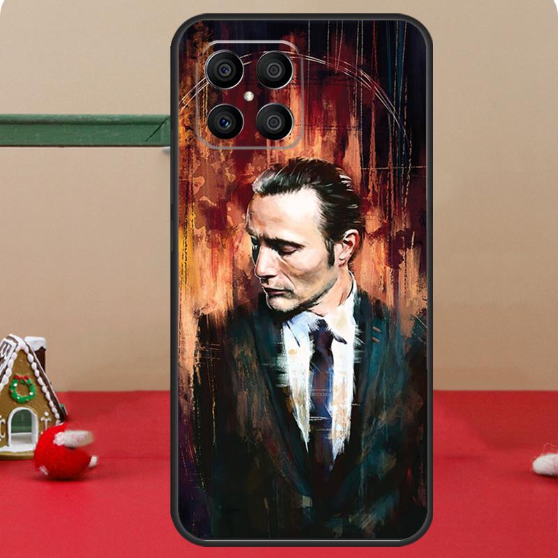 Mads Mikkelsen For Huawei P20 P30 P40 P50 P60 Pro Nova 9 P Smart Case For Honor Magic5 Lite 70 50 X8 X9a
