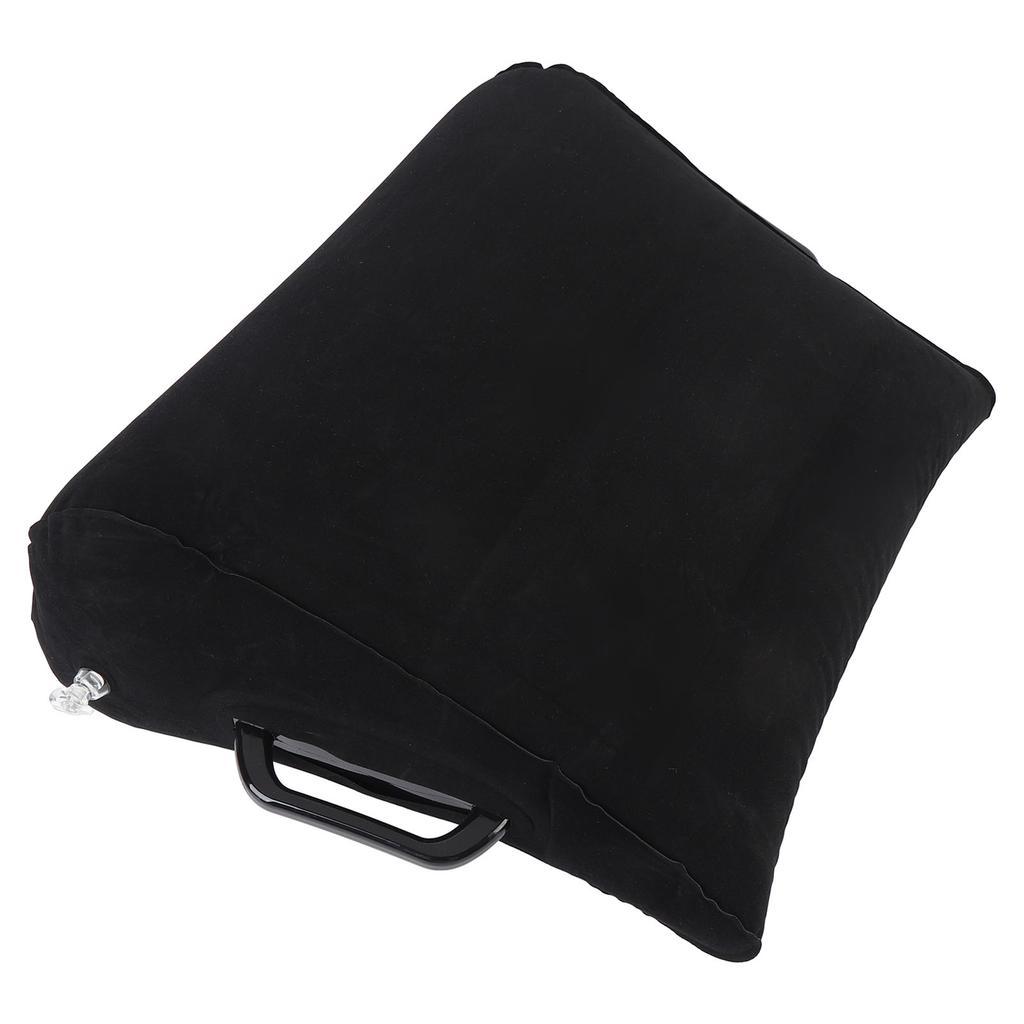 Inflatable Triangle Bed Wedge Pillow Portable Travel Wedge Pillow Inflatable Cushion for Sleeping Traveling Reading