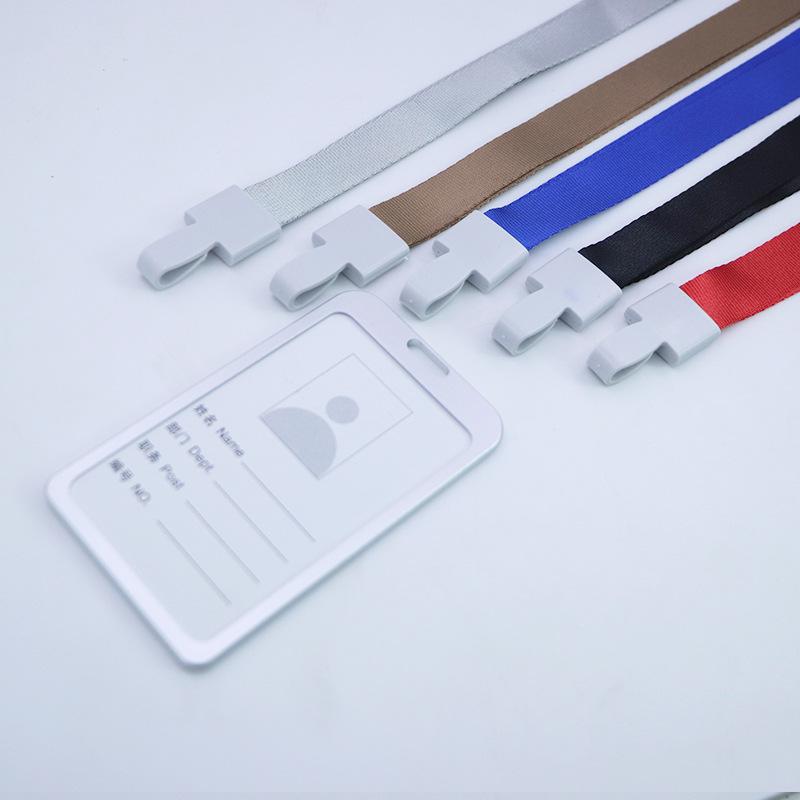 Aluminum Alloy ID Card Holder with Lanyard