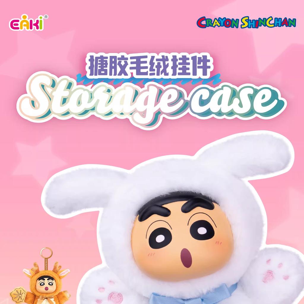 Neue Eaki Original Crayon Shin-Chan Anime Figur Blind Box Plüschpuppe Schlüsselanhänger Anhänger Modell Spielzeug Für Kindergeburtstagsgeschenk