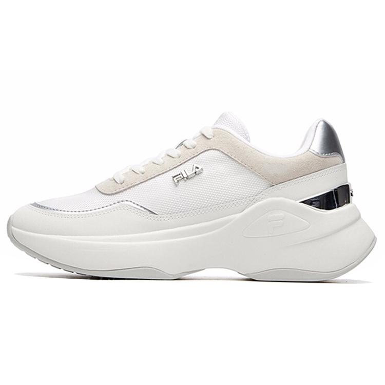 FILA Textile, Synthetic Leather Low top Running Shoes Women s Bright White F12W114208FWM 38