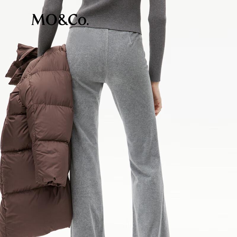 MO&Co. Women's High-Waist Flare Trousers