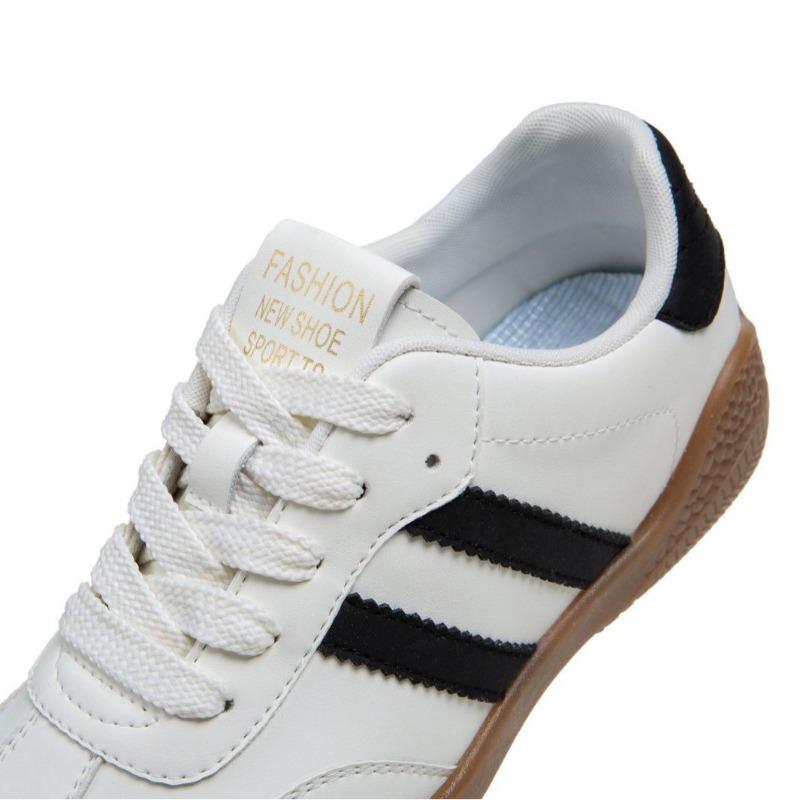 Herbst leichte und vielseitige Mode Damen kleine weiße Schuhe lässige rutschfeste Sportschuhe