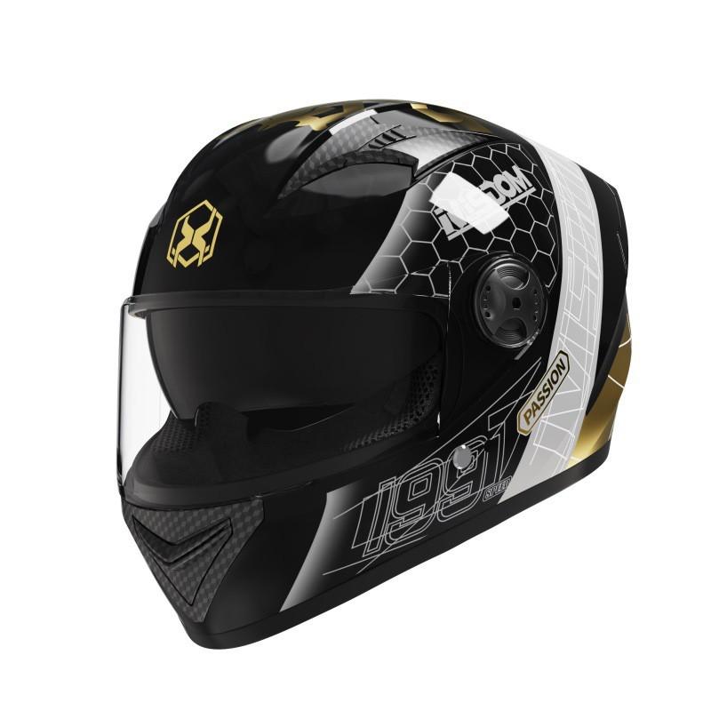 Full Face Motorcycle Helmet Adults DOT CCC Certified ABS Winter Warm Riding Electric Scooter Motorbike