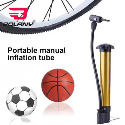 BOLANY Tragbarer Hochdruck-Luftpumpen-Inflator für Fahrradreifen, Basketball, Fußball