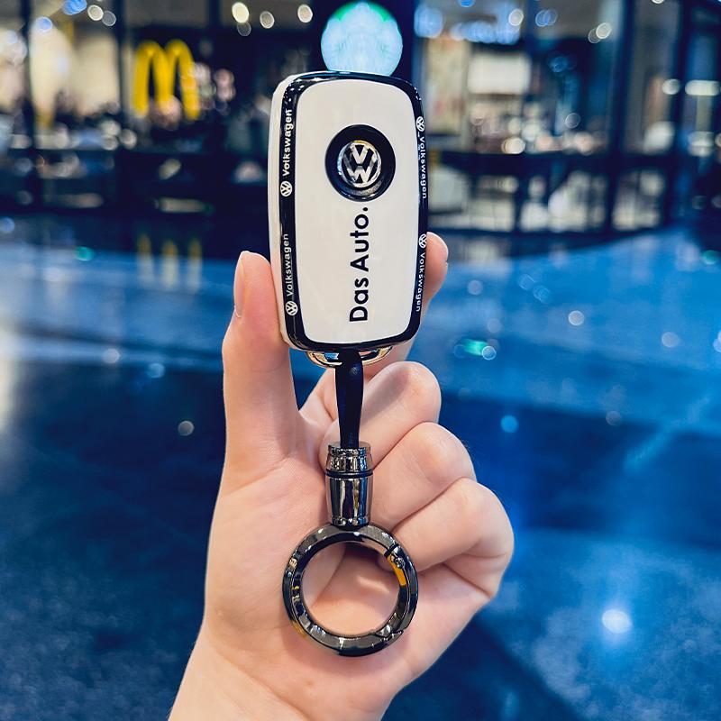 Für VW TPU Auto Schlüsselabdeckung Hülle Schale Fob Für Volkswagen VW Polo Tiguan Golf Jetta Käfer Eos Scirocco Up Transporter Sharan Acc