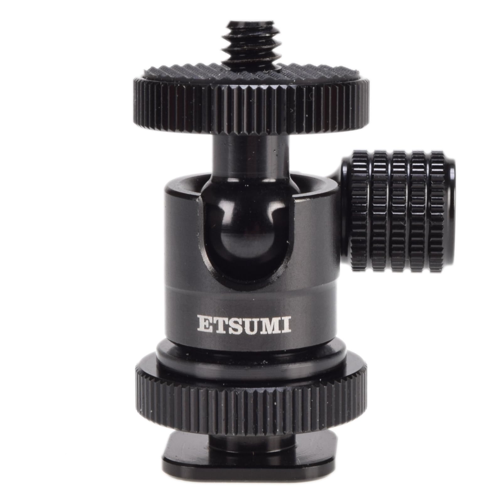

Etsumi Head Free Head Micro Ball Head Shoe EX Грузоподъемность 600 г и комплект монитора для черного [Light SLR] VE-7072