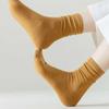 Women's Plain Socks, Medium-high Elasticity, Fashion Socks