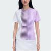 On Court-T Edge Tennis Striped Crew Neck Short Sleeve T-Shirt Women tops 1WG11774576