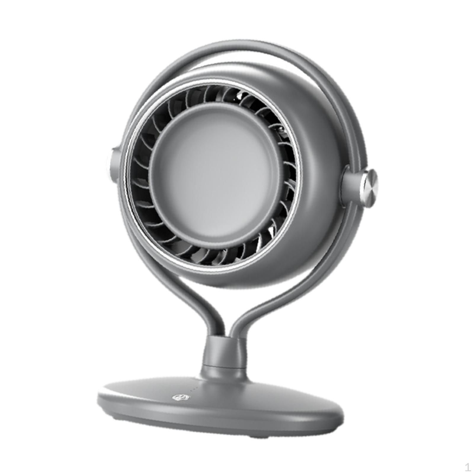 

Компактный и мощный настольный USB-вентилятор для домашнего офиса desktop gray