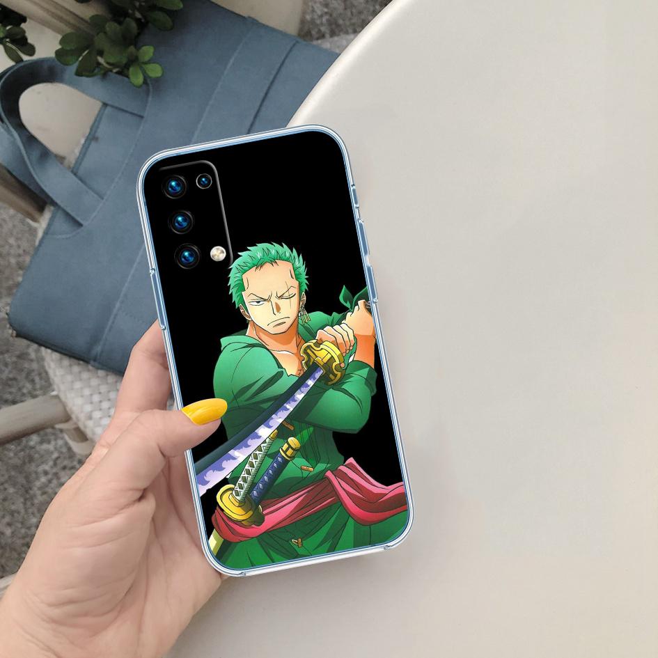 One Piece Zoro Soft Shell Transparent Phone Case for Motorola Moto Edge 20 30 40 50 S30 Fusion Ultra Pro Neo Lite + G200 G23