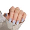 Cat Eye Wearable False Nails - Simple Whitening, Removable, High-End Nail Patches