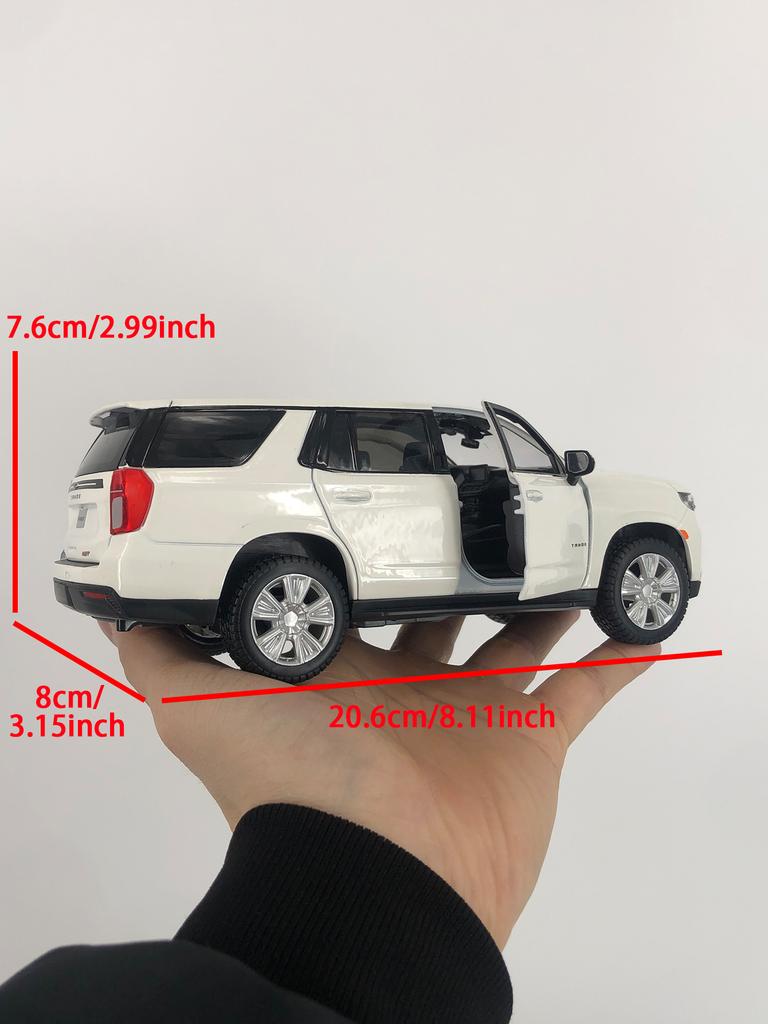 Maisto 1:26 2021 Chevrolet Tahoe car model, zinc alloy metal decoration, collectible gift car