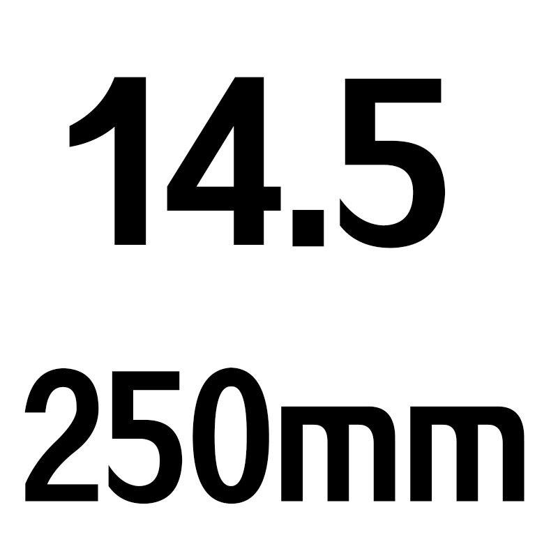 High-Speed Steel Parabolic Deep Hole Drill Bit, 250mm Long, 2-16mm Diameter, Straight Shank