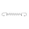 12-Hook Clothes Hangers with Rotatable Hooks Double Sided Durable Metal Hanger for Clothes Closet Laundry Room Space Saving Storage Organization