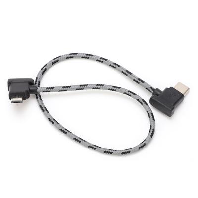 Cavo dati Tipo C ad Angolo Retto a Micro USB per Radiocomando DJI Mavic Air 2 / Mini 2