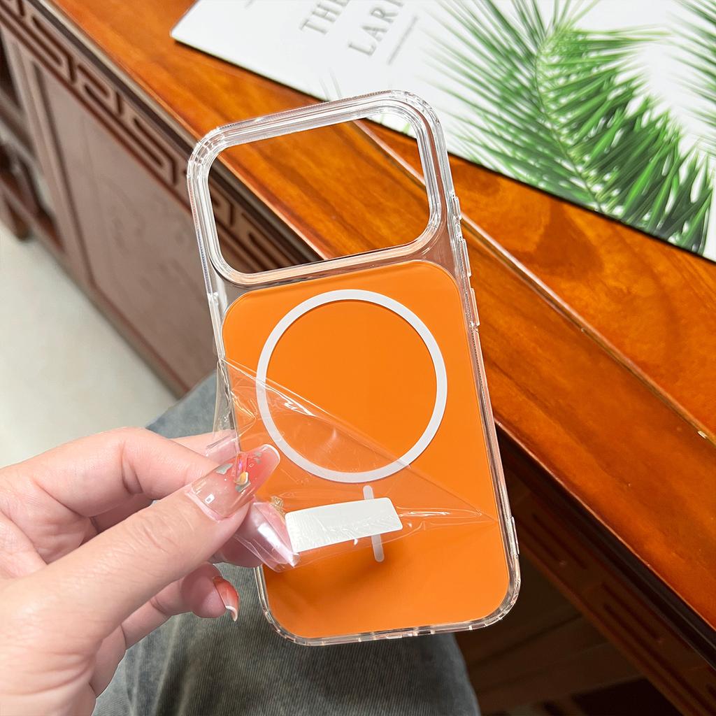 The new iPhone11ProMax thin ring magnetic suction 11/11 mobile phone case is suitable for Apple 11 acrylic protective case.