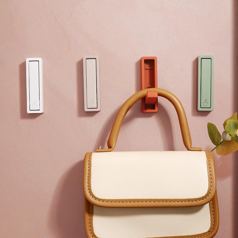 Modern Minimalist Foldable Zinc Alloy Coat and Hat Hook
