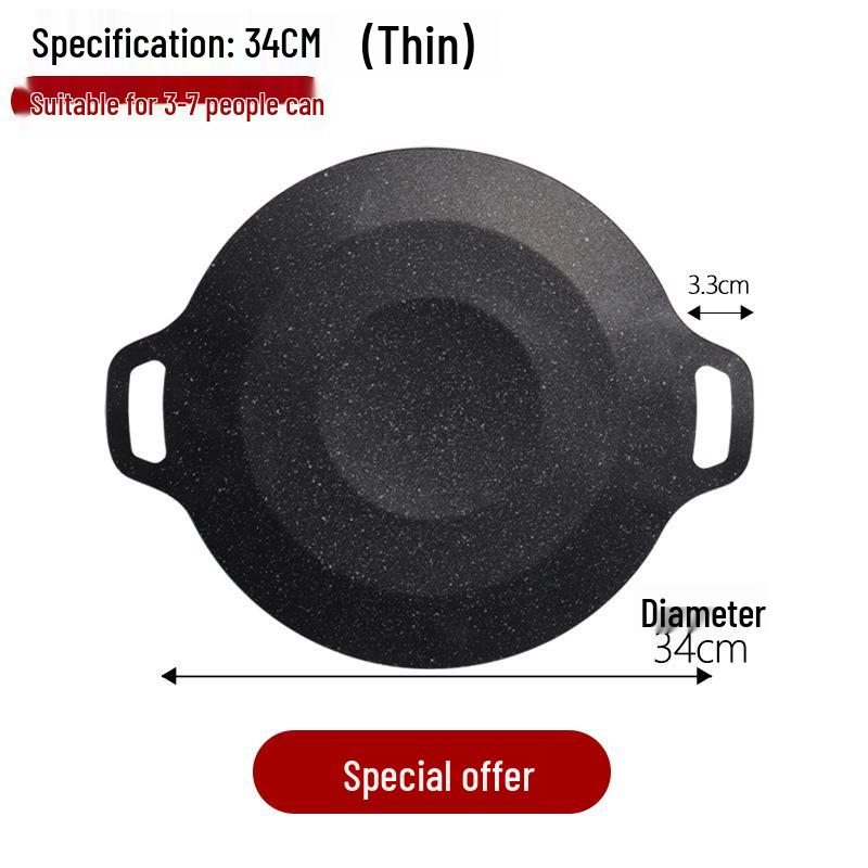 

Антипригарная пластина для теппаньяки-гриля для барбекю, корейская сковорода, индукционная плита и кассетная плита