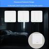 Wireless On Off Rf433 Module Remote Control Light Switch 1/2/3 Gang Push Button Wall Light Switch For Light Bulb Chandelier