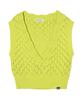 Milkfed Women's Knit Vest, Yellow