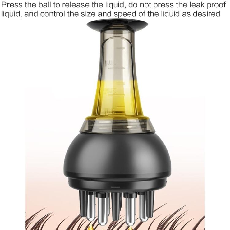Hair Nurturing Liquid Comb with Massage Function for Healthy Scalp