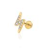 G23 Children's Cross-Border Hot Body Jewelry Titanium Alloy Ear Nose Labret Studs  Zircon Piercing Jewelry