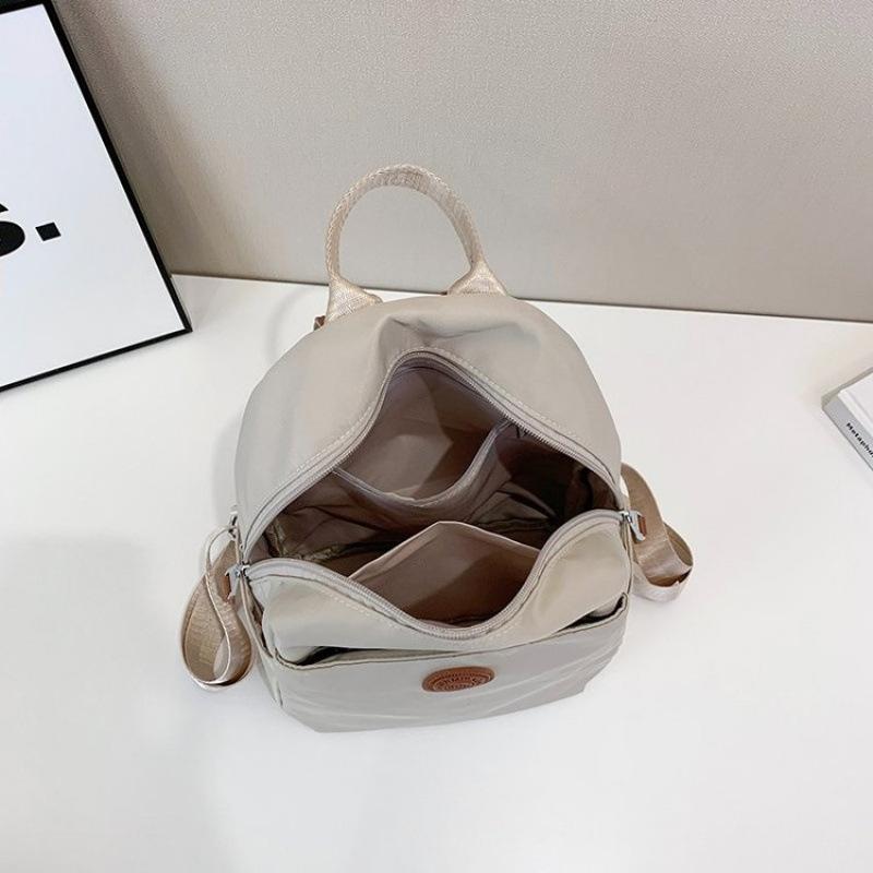 Schoolbag Backpack Women's 1011 New Travel Oxford Cloth Lightweight Small Backpack Versatile Fashion Large Capacity Commuter School Bag