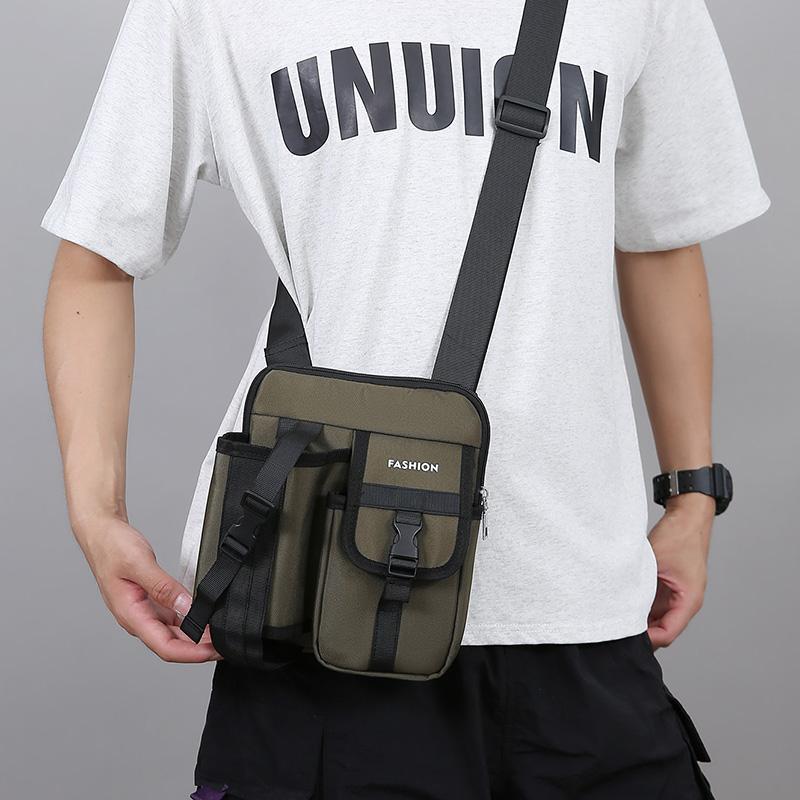 Men's Shoulder Bag Large Capacity Multi-functional Travel Bag With Water Kettle Bag