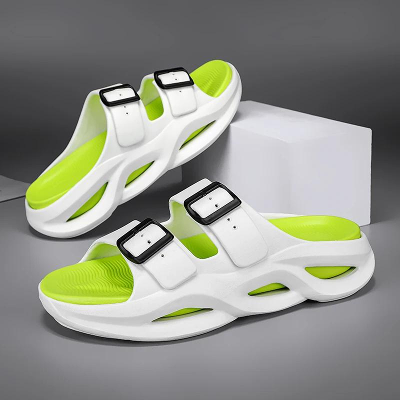 Men's Cloud Slipper Man Luxury 2024 Luxury Brand Slippers Walk Around Home Big Size Slippers for Summer Men Designer Men's Shoes