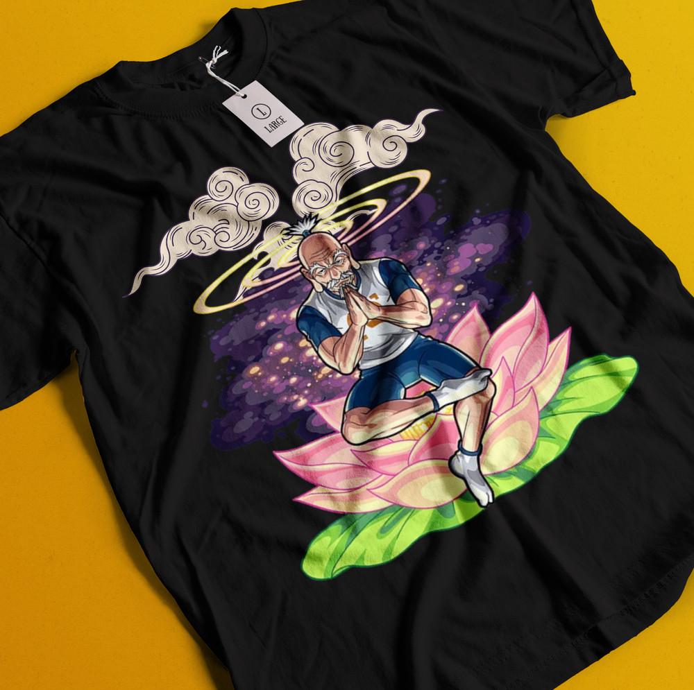 

Netero T-Shirt Hisoka Tshirt Gon Hunter HXH Anime Shirt Pitou Meruem Killua Tee XL