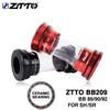 ZTTO MTB Road Bike BB209 Bottom Bracket Press Fit Ceramic BB86 90 92 For Mountain Bicycle Parts SH SR 22 24mm Crankset Chainset