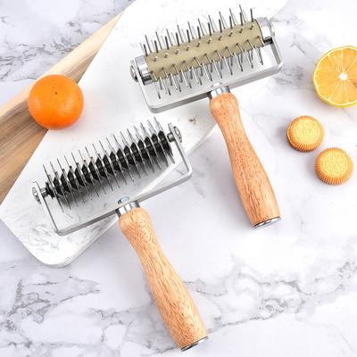 Nerezový mřížkový váleček na těsto, kráječ na pečivo, chléb, pizzu, kráječ na koláčové těsto, DIY pečicí forma