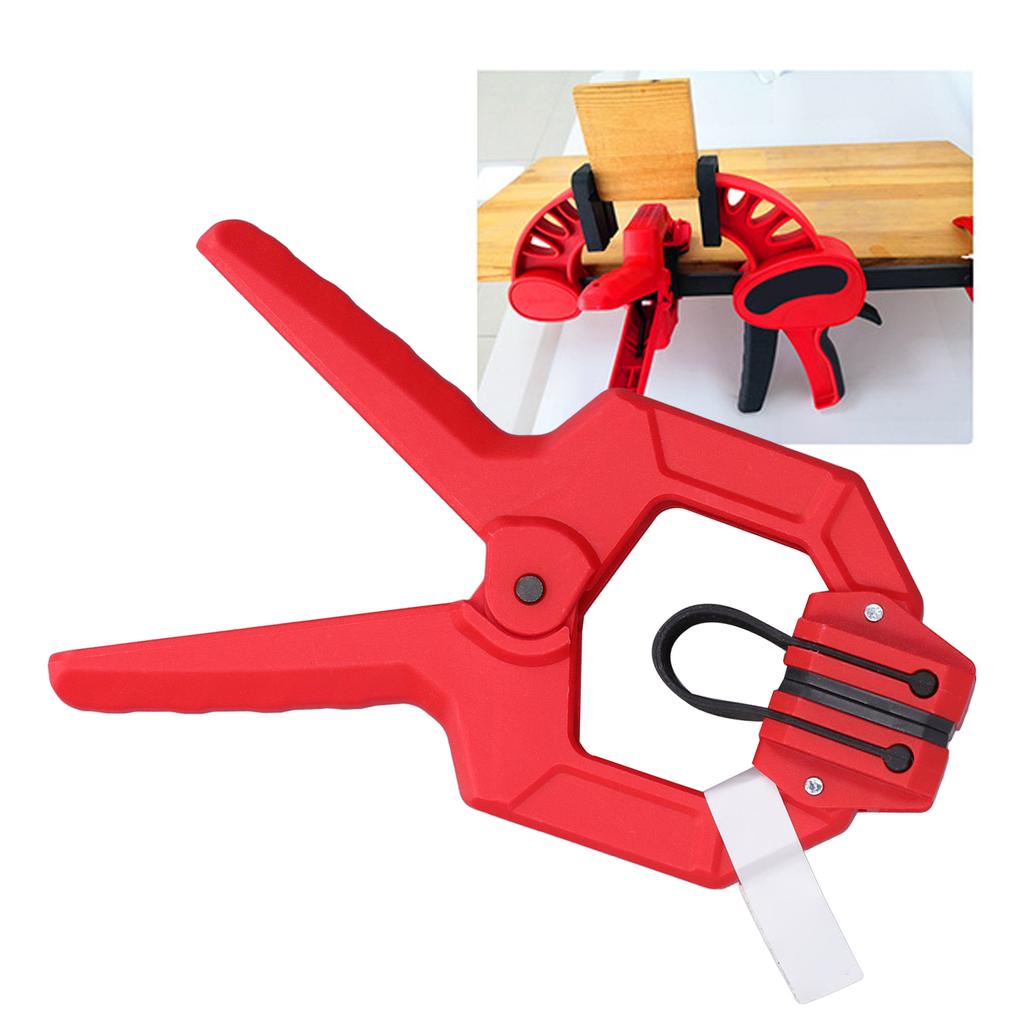 Manual Spring Clamp Plastic Spring Clip Single Hand Spring Clamp G Shape Woodworking Plastic Spring Clip Multifunctional Fixture