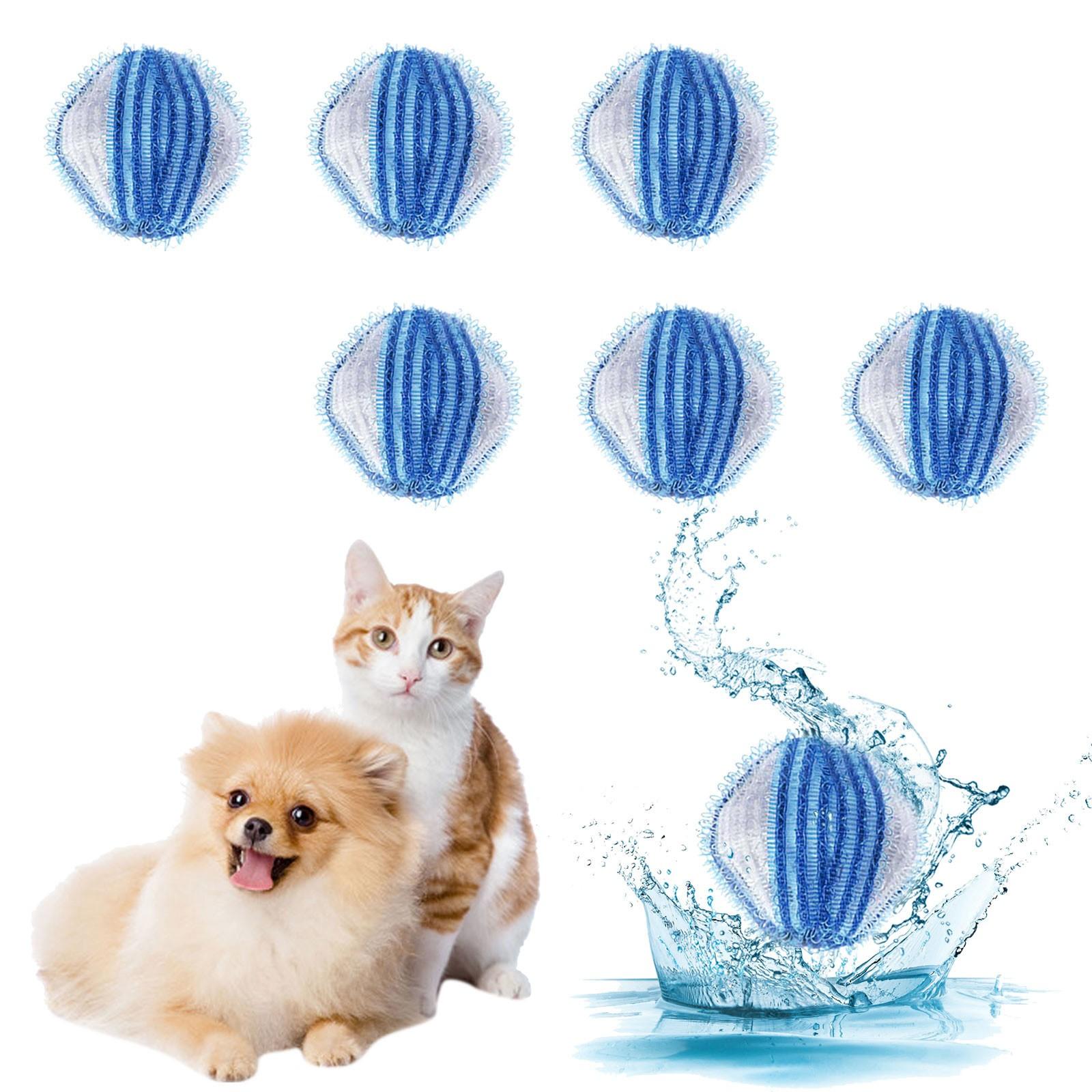 

Стиральная машина для удаления шерсти домашних животных, многоразовые шарики для мытья против шерсти домашних животных, стиральная машина для мытья шариков для удаления шерсти домашних животных для удаления ворса с шерсти домашних животных One Size синий
