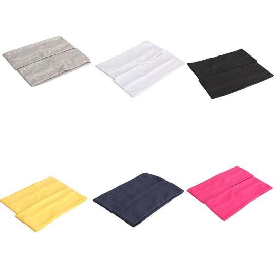 2 ks Široké čelenky Pohodlné Praktické Bavlněné Široké Čelenky Ženy pro Dospívající