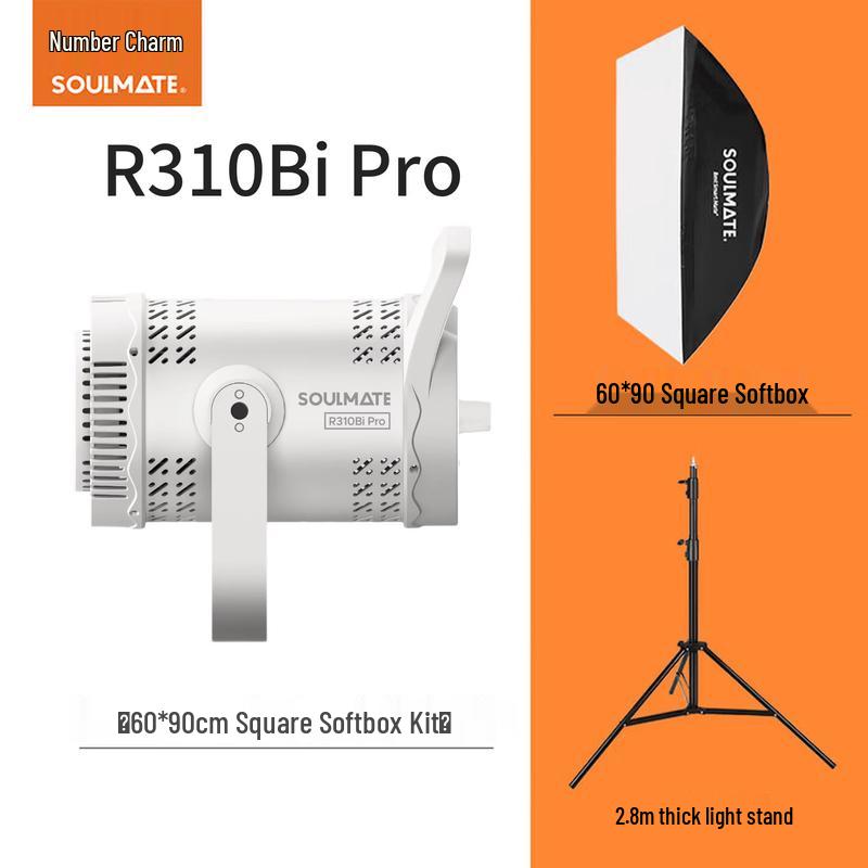 SOULMATE R310Bi Pro Bi-Color COB LED Studio Light