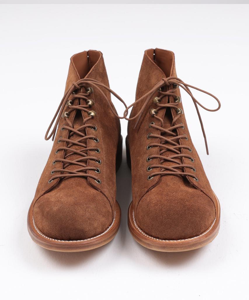 Brenowelt 908 Italian Suede 4-Inch Monkey Boots Goodyear Welt