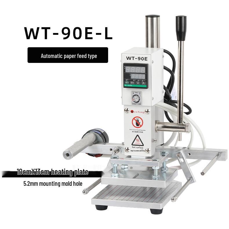 Compact Automatic Leather & Paper Hot Stamping and Embossing Machine