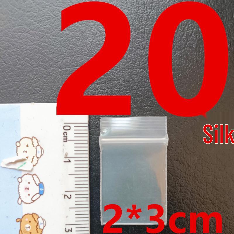 Klar Genlukkelig Selvforseglende Pose til Smykker og DIY-Tilbehør