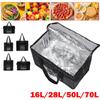 Insulated Thermal Cooler Bag Drink Storage Large Chilled Bags Cool Lunch Foods Lunch Box Zip Picnic Tin Foil Food Panier Repas
