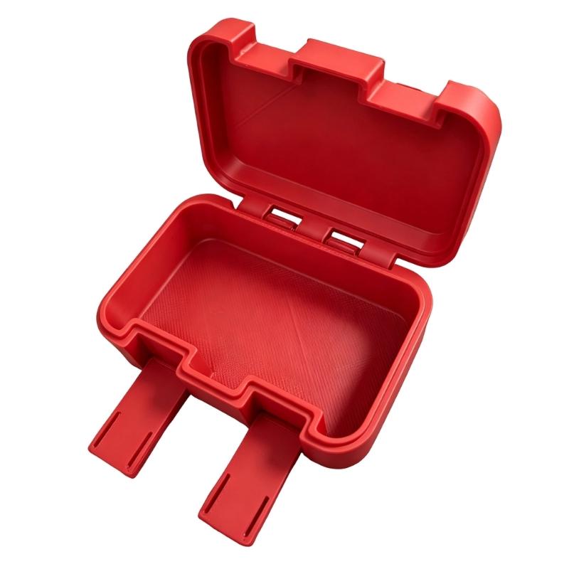 Plastic Storage Case for Small Hardware, Lid Box for Screws, Washers, Buttons and Desk Sorting for Daily Task Use