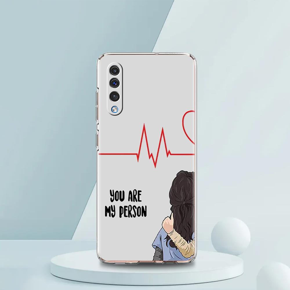 Greys Anatomy You Are My Person Case For Samsung A16 A14 A12 A22 A32 5G A34 A42 A52 A54 A50 A70 A30 A40 A20E A10S A02S A04S A06