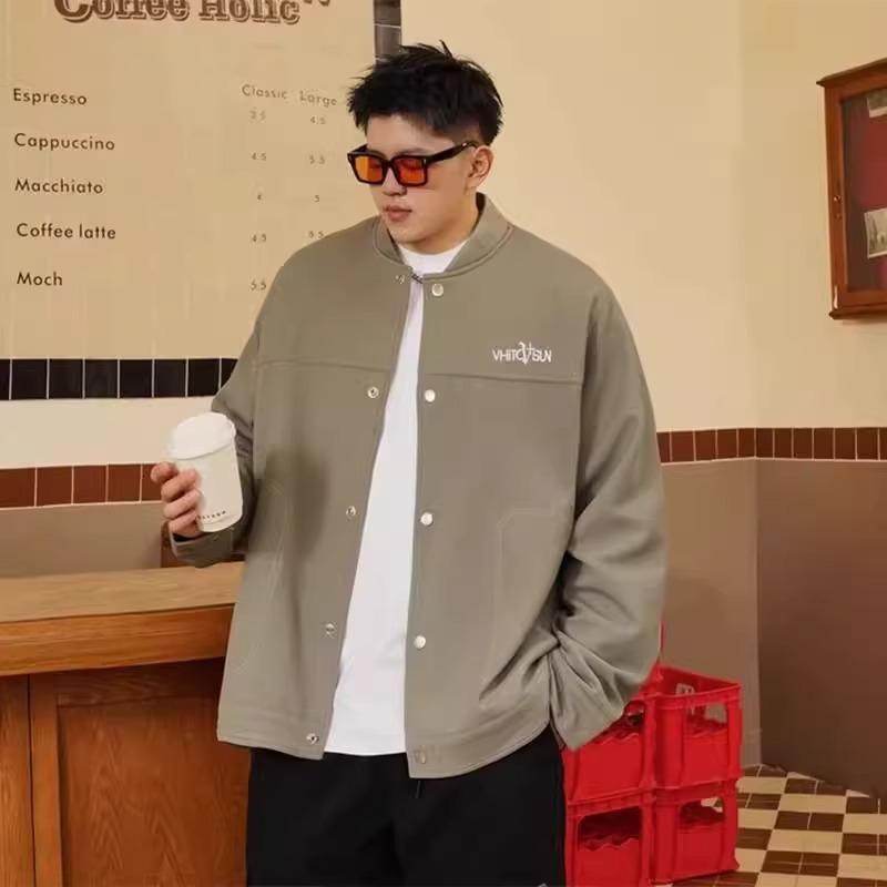 

Красивая куртка-бомбер большого размера для мужчин, ветрозащитная и теплая, модная, универсальная, повседневная, спортивная, легкая 6XL recommends 270-150kg