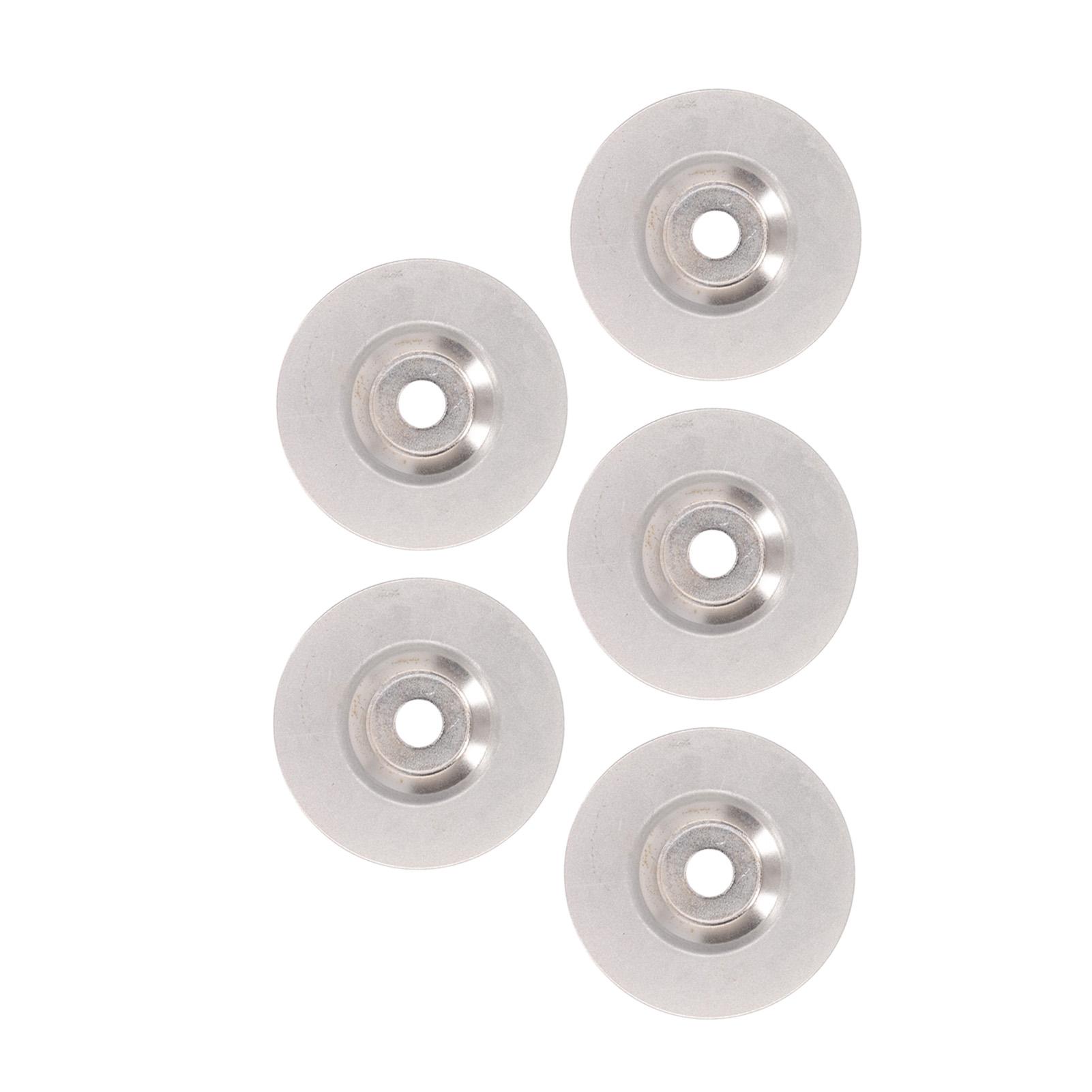 

5 шт. Алмазный шлифовальный чашечный круг Вакуумно паяный диск для гранита, мрамора, железа, стали, кладки Зернистость 800