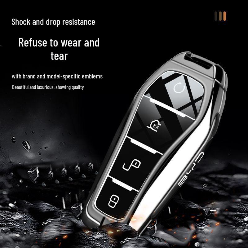 Compatible with BYD Han, Dolphin, Seagull, Seal, Song Plus, Qin DMi, Yuan Pro, Tang, and Destroyer 05 Key Cases.