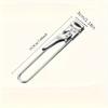 Adjustable Stainless Steel Bottle Opener & Can Opener Multifunctional Kitchen Lid-Opening Tool Ergonomic Handle Assisted Lid-Ope