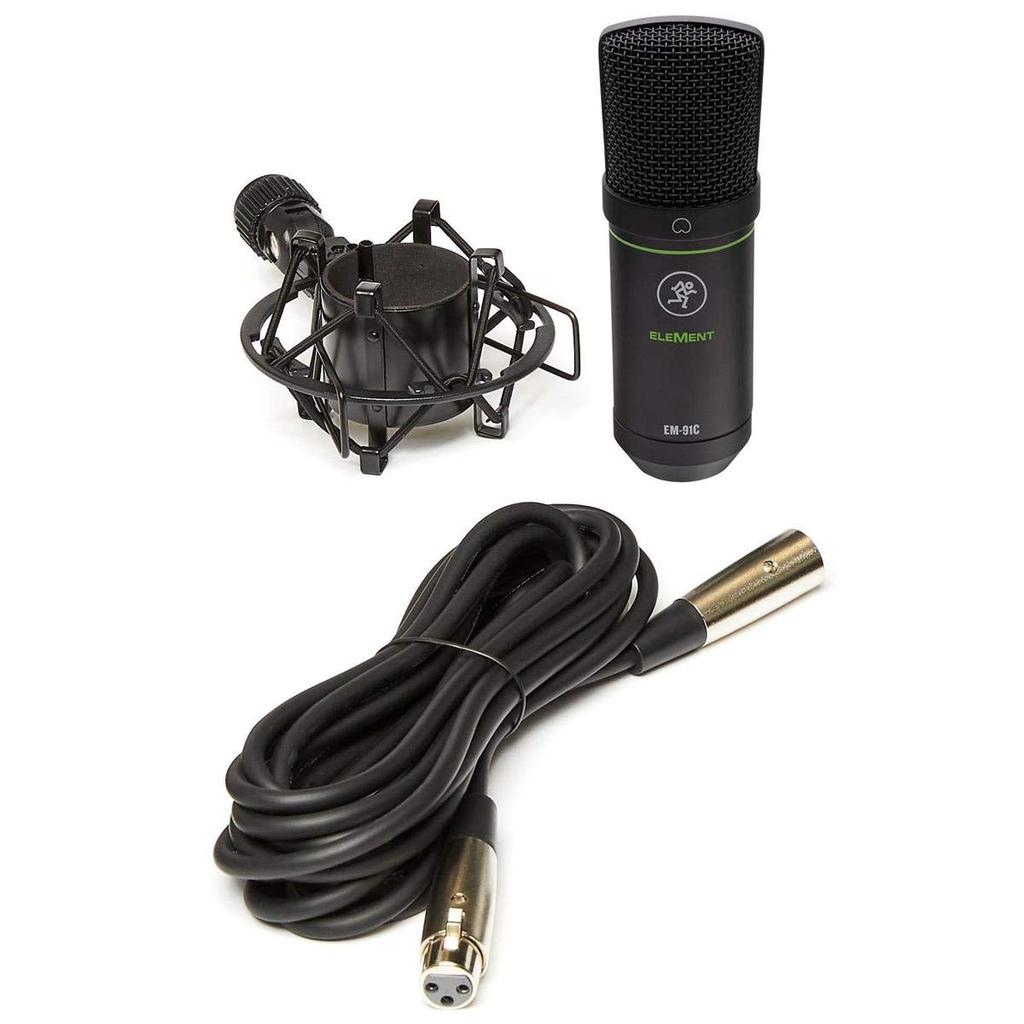 Mackie Condenser Microphone Black EM-91C